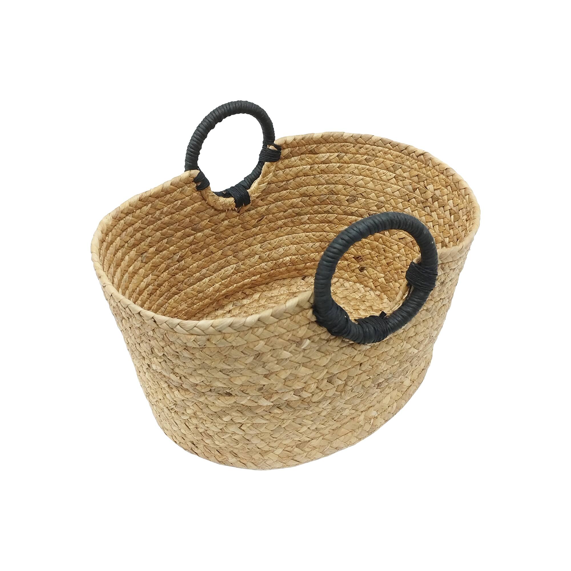 14.5" Water Hyacinth Decorative Basket by Ashland®